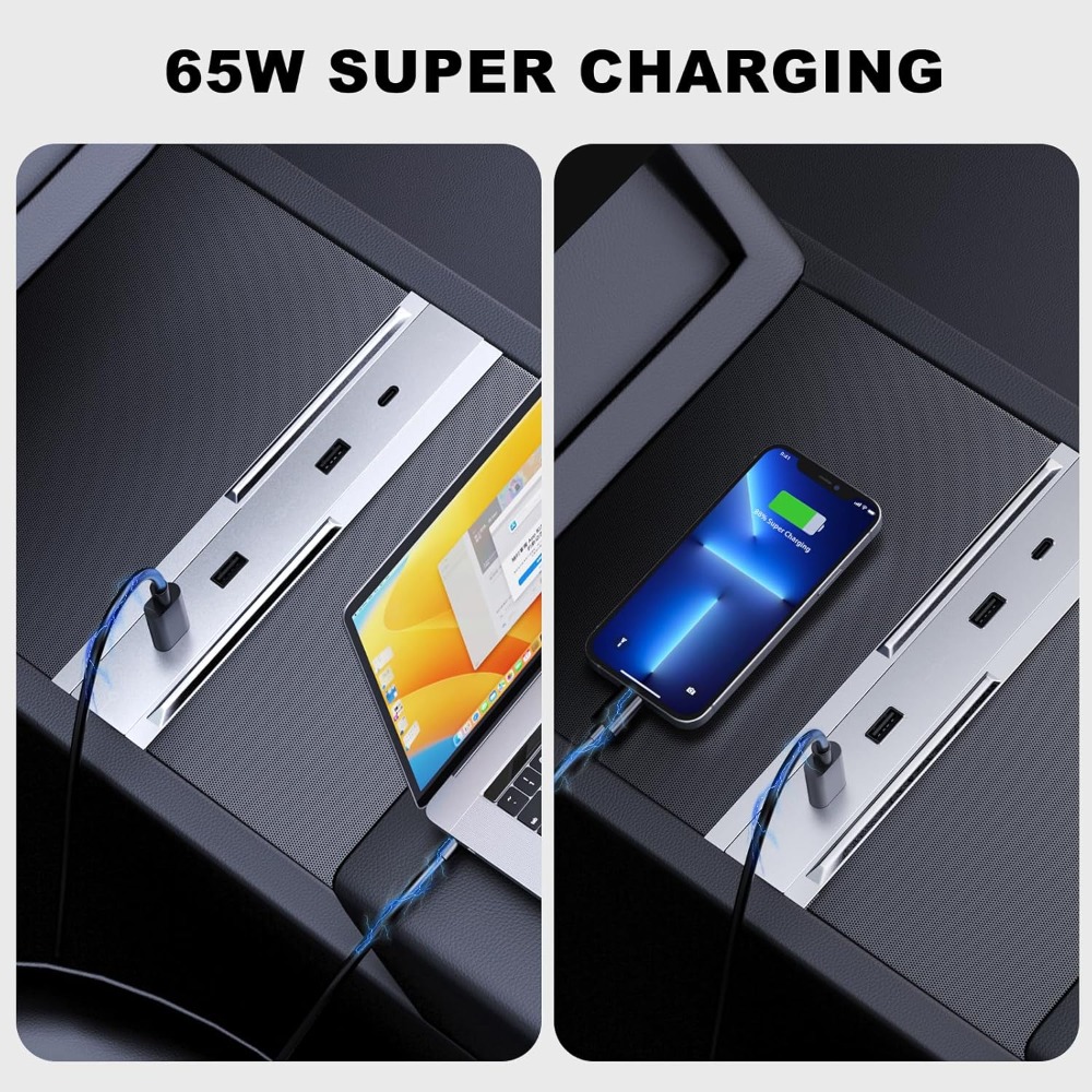 Interior Accessory For Tesla M - Usb Hub Type C review and price