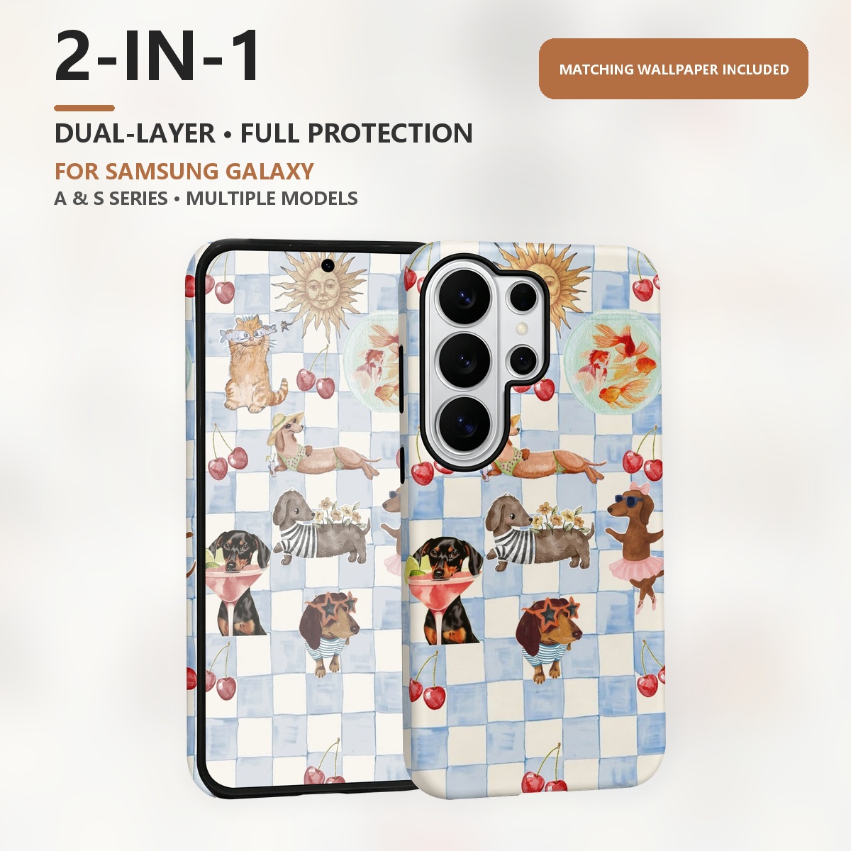 Funny Dogs Summer 2-in-1 Dual- - Samsung Galaxy S24 review and price