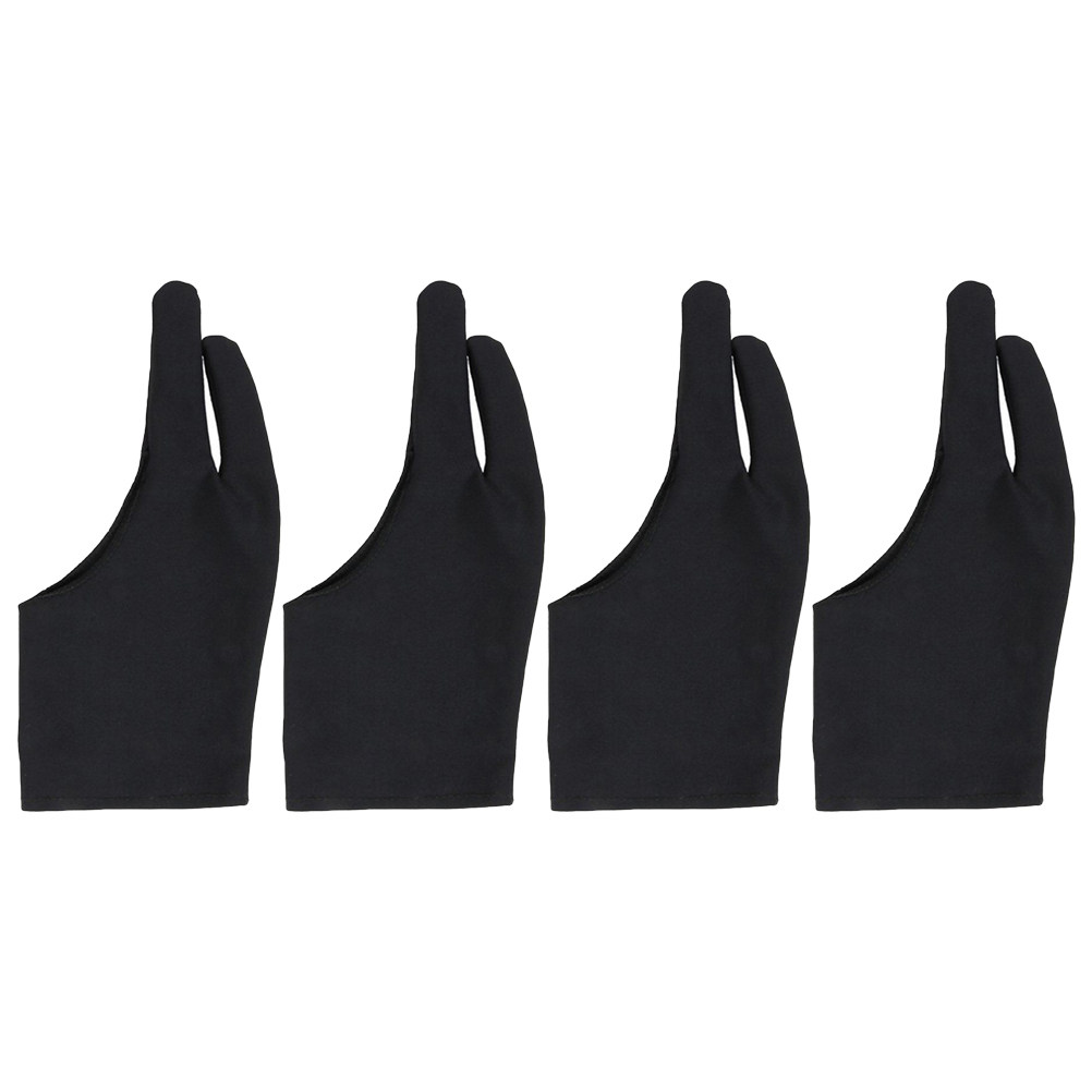 4Pcs Spandex Two Finger Drawin - Drawing Glove Artist review and price